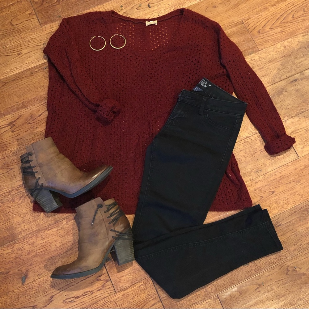 Piko Open Weave Sweater